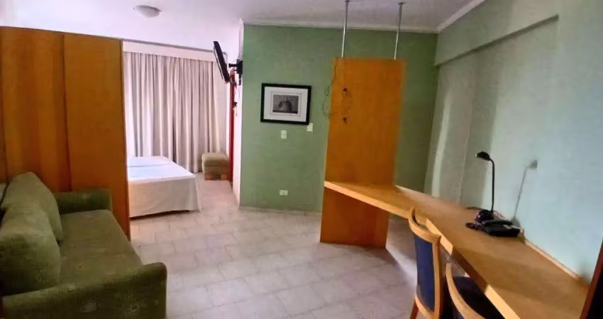 Apartamento à venda em americana, santa cruz, com 1 quarto, com 44 m², áustria flat  service