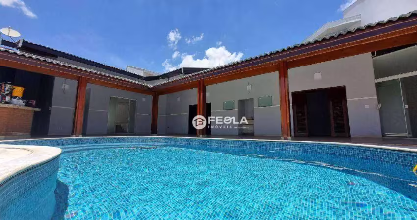 Casa com 3 dormitórios para alugar, 293 m² por r$ 5.294,00/mês - jardim jacyra - americana/sp