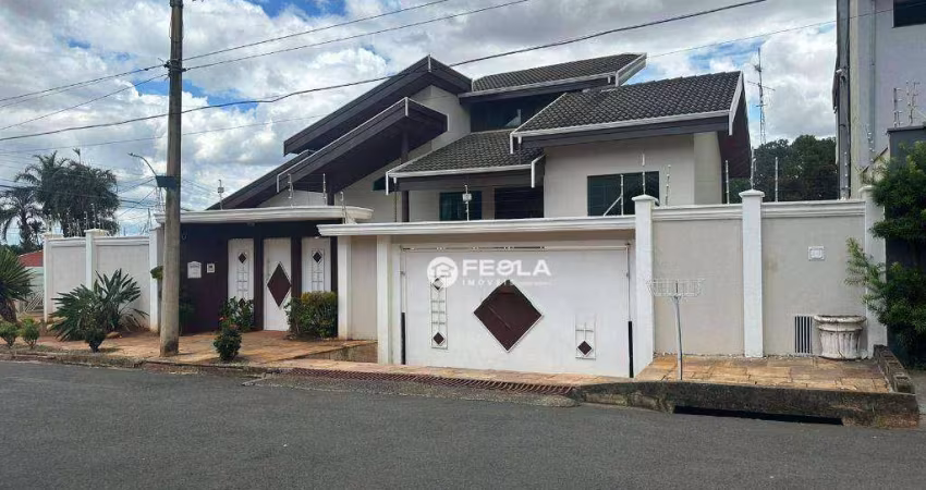 Casa com 3 dormitórios para alugar, 252 m² por R$ 5.719,54/mês - Werner Plaas - Americana/SP