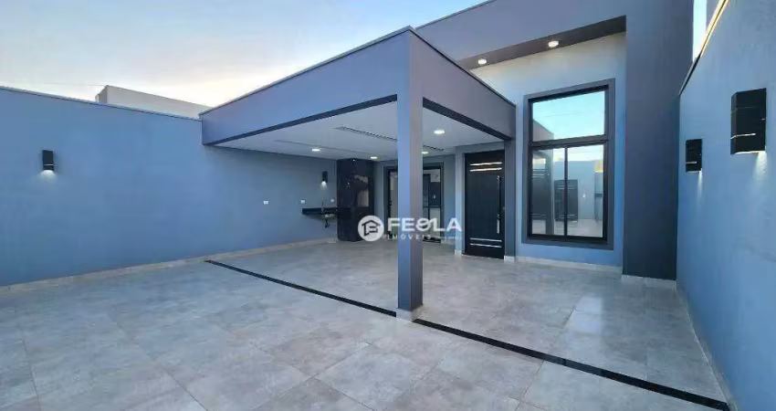 Casa com 3 dormitórios à venda, 119 m² por R$ 990.000 - Terra Azul - Santa Bárbara D'Oeste/SP
