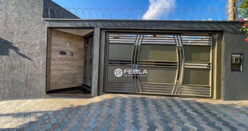 Casa com 5 dormitórios à venda, 226 m² por r$ 900.000,00 - terras de santa bárbara - santa bárbara d'oeste/sp