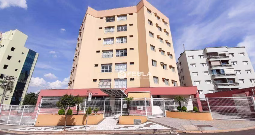 Apartamento com 1 dormitório para alugar, 60 m² por R$ 2.052,00/mês - Santo Antônio - Americana/SP