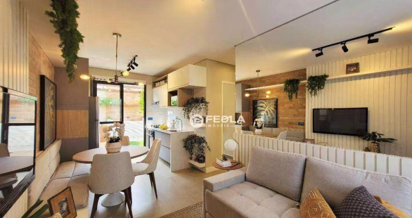 Casa com 2 dormitórios à venda, 55 m² por R$ 261.100,00 - Pacaembu - Americana/SP