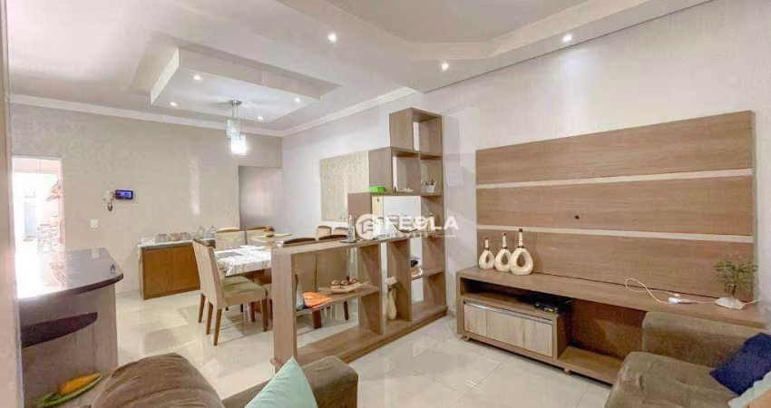 Casa com 3 dormitórios à venda, 106 m² por R$ 590.000,00 - Vila Mollon IV - Santa Bárbara D'Oeste/SP