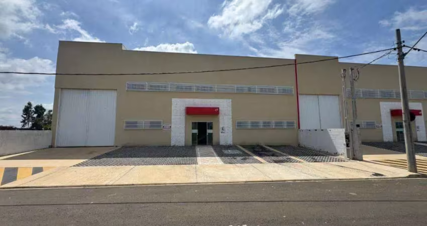 Salão para alugar em limeira, parque industrial souza queiroz, com 927 m²