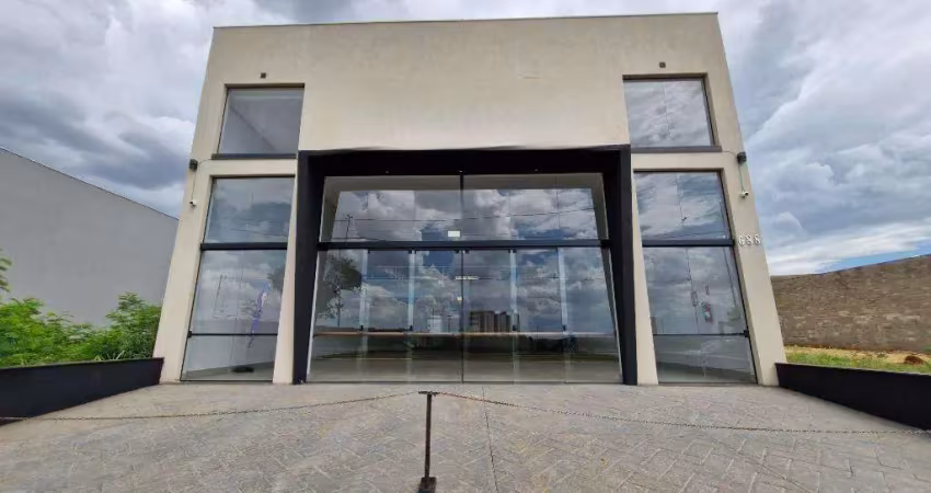 Salão para alugar em santa bárbara d'oeste, terras de santa bárbara, com 383.44 m²