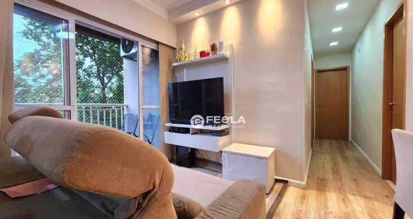 Apartamento com 2 dormitórios à venda, 58 m² por r$ 430.000,00 - jardim são josé - americana/sp