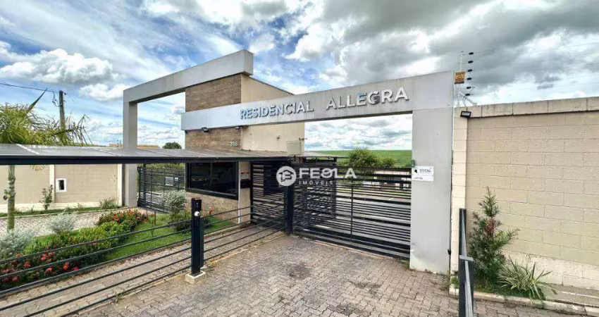 Apartamento com 2 dormitórios à venda, 45 m² por r$ 159.900,00 - jardim vista alegre - santa bárbara d'oeste/sp