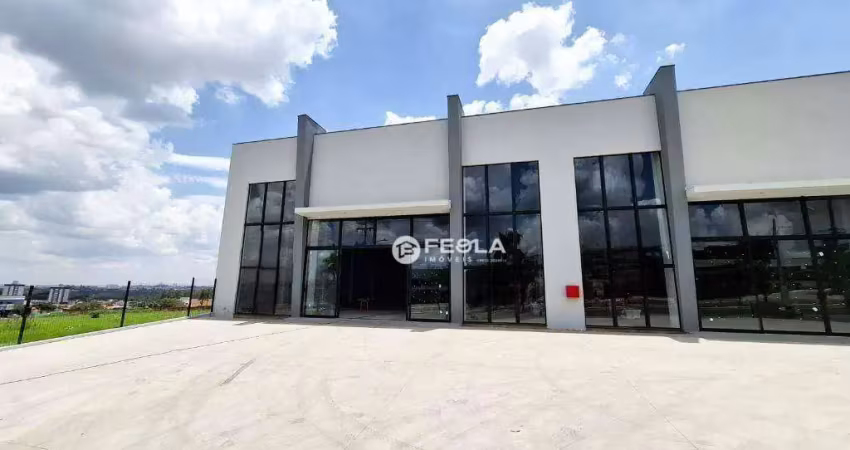 Salão para alugar, 663 m² por r$ 18.663,00/mês - jardim europa - nova odessa/sp