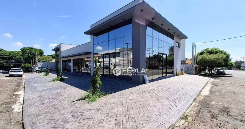 Salão para alugar, 105 m² por r$ 6.055,50/mês - santa rosa - nova odessa/sp