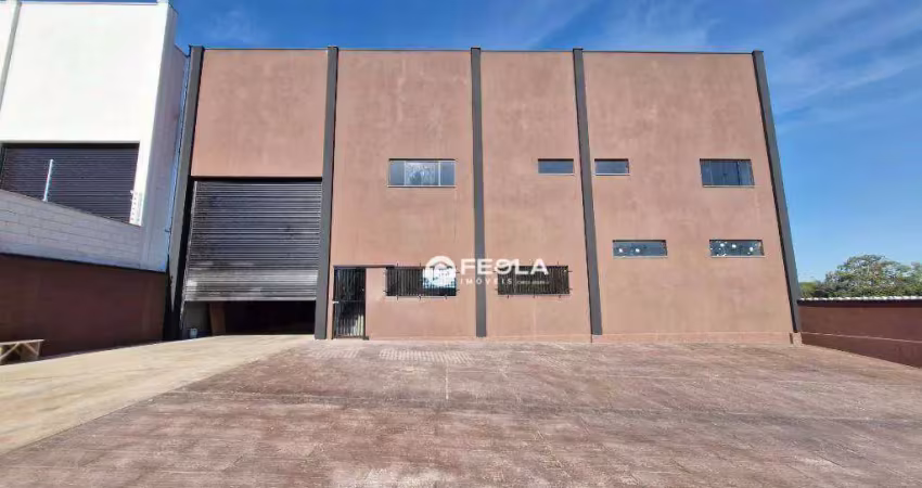Salão para alugar, 980 m² por r$ 15.180,00/mês - zona de producao industrial 02 - nova odessa/sp