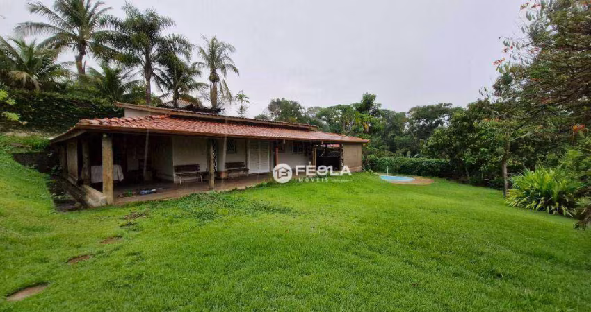 Chácara com 2 dormitórios para alugar, 1300 m² por r$ 3.180,00/mês - porto - limeira/sp