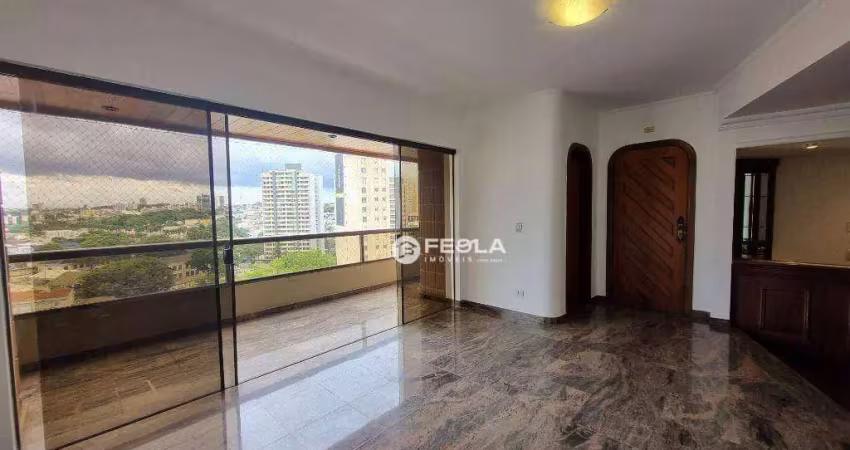 Apartamento com 4 dormitórios para alugar, 294 m² por r$ 6.747,06/mês - vila santa catarina - americana/sp