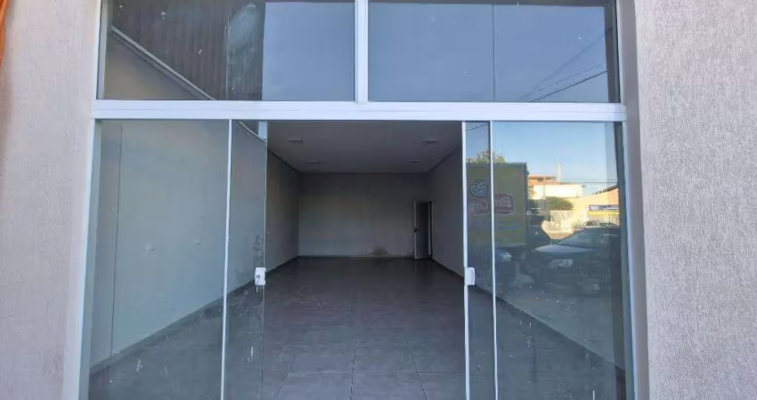 Salão para alugar em santa bárbara d'oeste, jardim pérola, com 50 m²