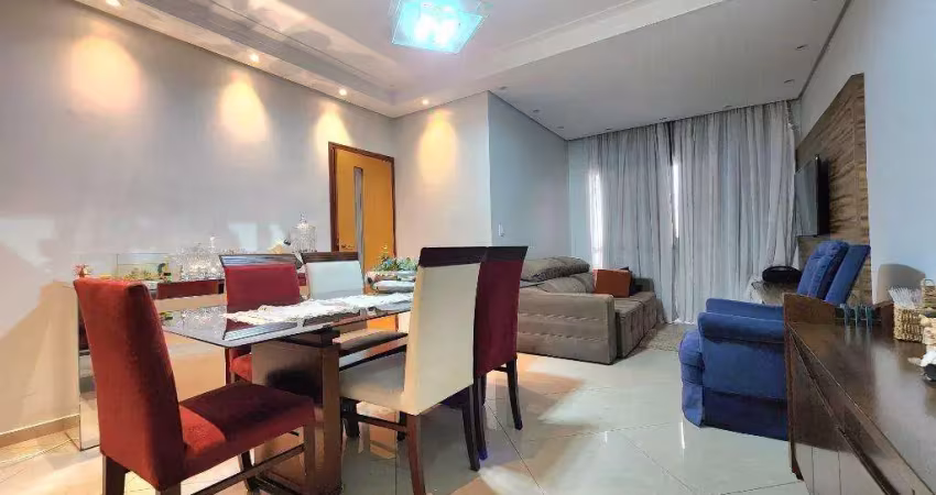 Apartamento à venda em nova odessa, parque fabrício, com 3 quartos, com 79 m², edifício girassol
