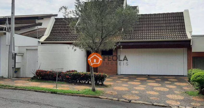 Casa com 3 dormitórios para alugar, 219 m² por r$ 5.982,00/mês - jardim girassol - americana/sp