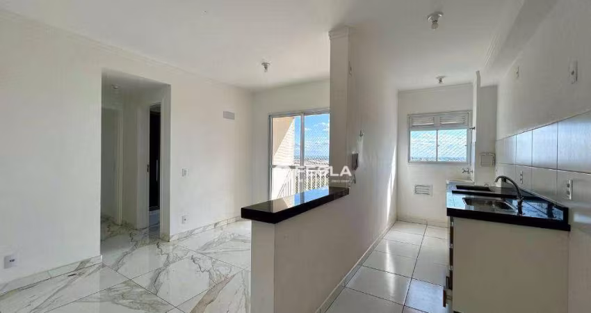 Apartamento com 2 dormitórios para alugar, 54 m² por R$ 2.300,00/mês - Vila Mollon IV - Santa Bárbara D'Oeste/SP
