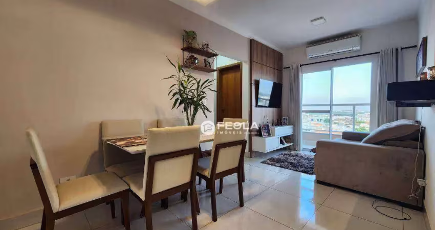 Apartamento com 2 dormitórios à venda, 65 m² por r$ 440.000,00 - parque universitário - americana/sp