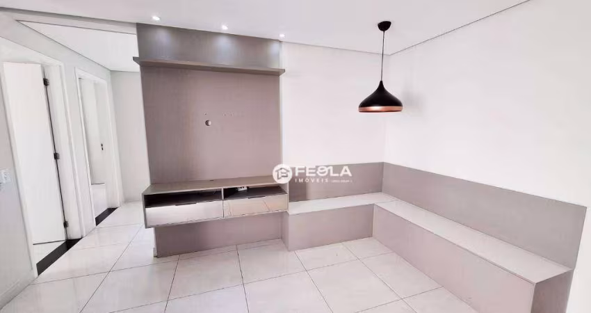 Apartamento com 2 dormitórios para alugar, 55 m² por R$ 1.767,00/mês - Joias de Santa Bárbara - Santa Bárbara D'Oeste/SP