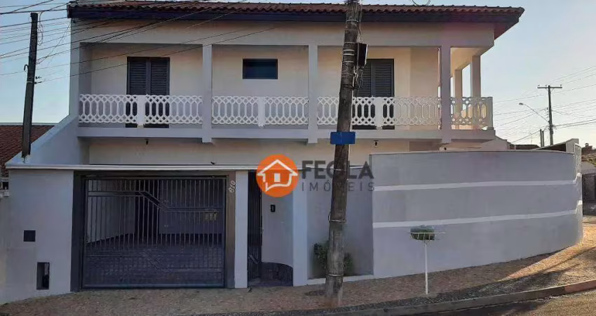 Casa com 3 dormitórios para alugar, 190 m² por r$ 3.178,00/mês - parque novo mundo - americana/sp