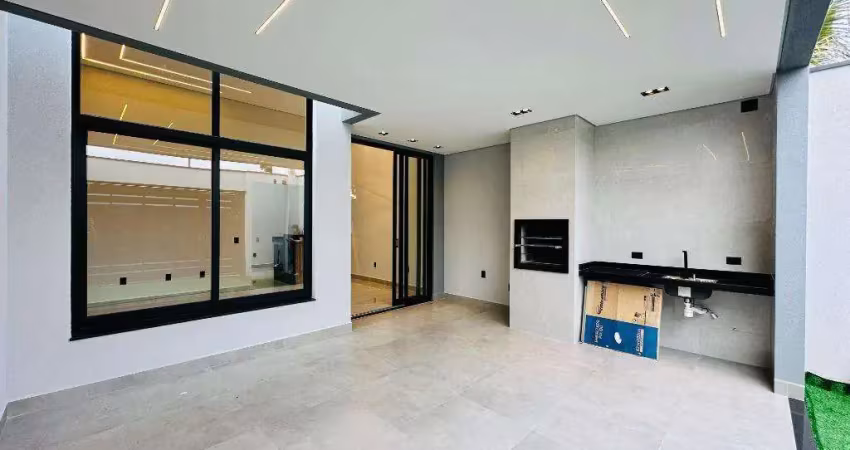 Casa à venda em americana, parque universitário, com 3 quartos, com 130 m²
