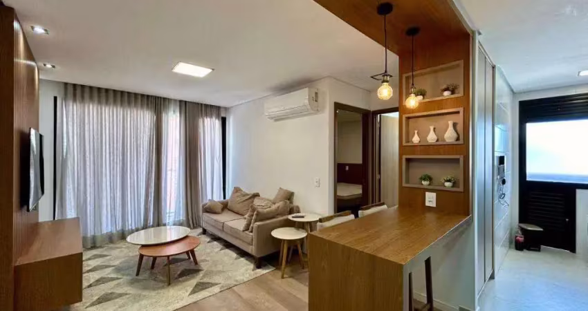 Apartamento para alugar em campinas, cambuí, com 1 quarto, com 51 m², edifício limoges