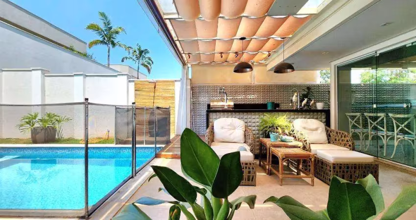 Casa à venda em americana, loteamento residencial jardim villagio ii, com 3 suítes, com 260 m²