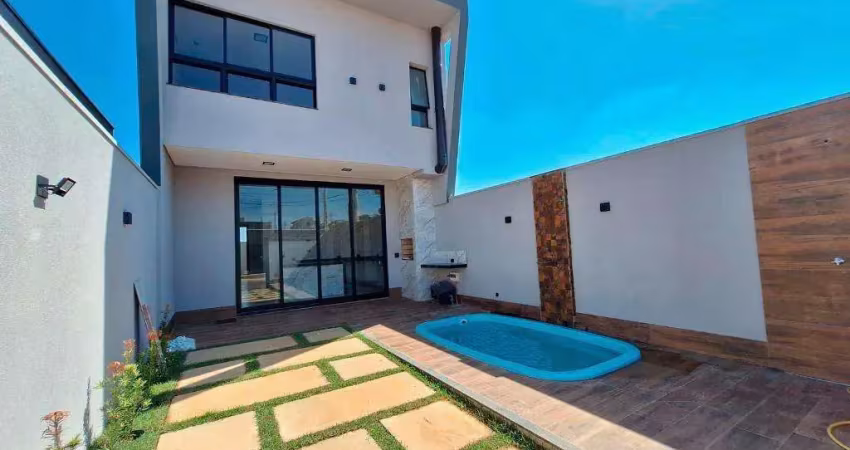 Casa à venda em americana, jardim boer ii, com 3 quartos, com 194 m²