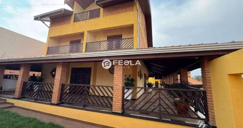 Casa para alugar em santa bárbara d'oeste, vila brasil, com 3 suítes, com 465 m²