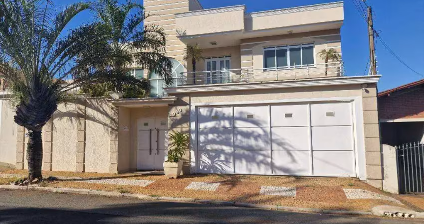 Casa para alugar em americana, vila nossa senhora de fátima, com 3 suítes, com 389 m²