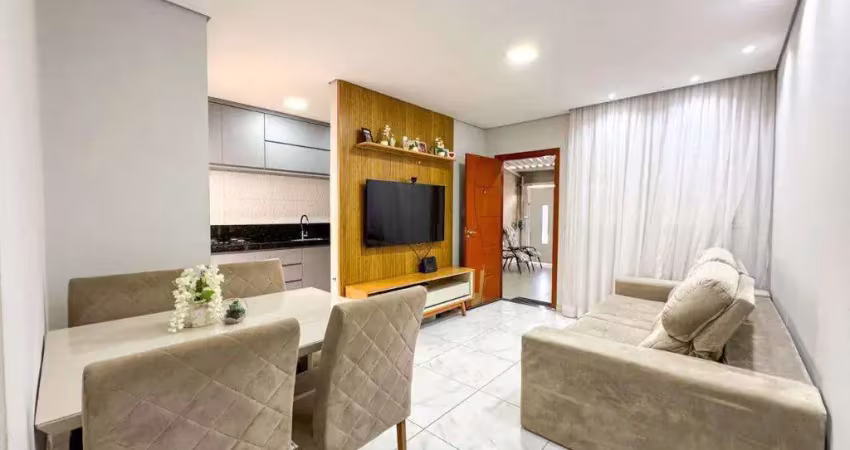 Casa à venda em americana, jardim da balsa ii, com 3 quartos, com 87 m²