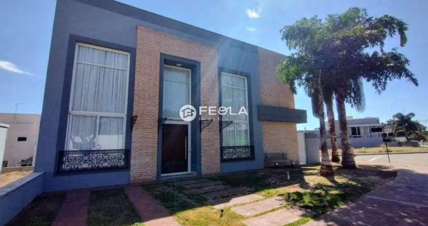 Casa para alugar em americana, loteamento residencial jardim dos ipês amarelos, com 3 suítes