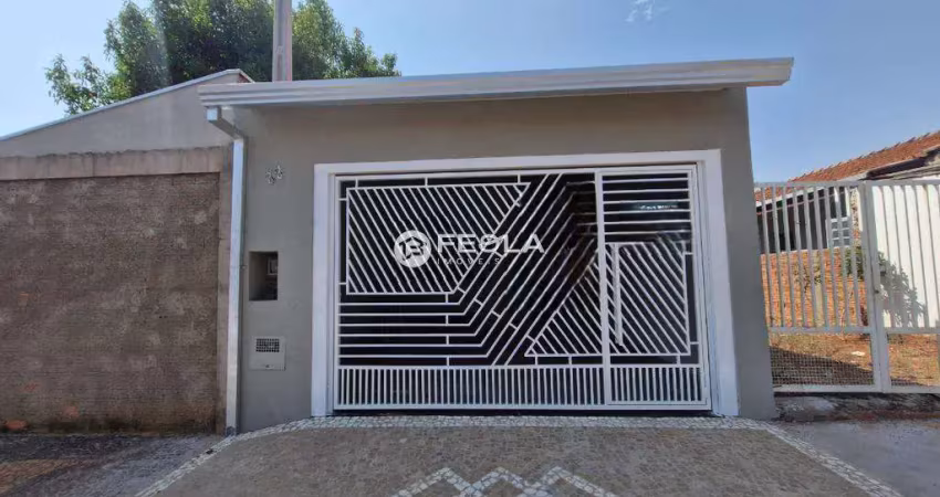 Casa à venda em santa bárbara d'oeste, jardim santa rita de cássia, com 2 quartos, com 110 m²