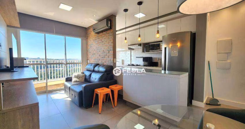 Apartamento com 2 dormitórios à venda, 52 m² por R$ 370.000,00 - Centro - Americana/SP