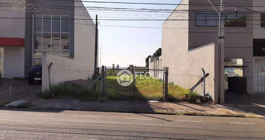 Terreno à venda, 337 m² por R$ 485.000,00 - Vila Santa Catarina - Americana/SP