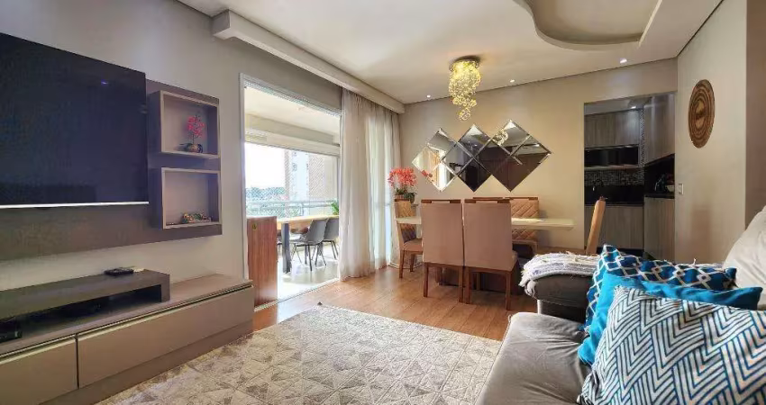 Apartamento à venda em americana, parque residencial nardini, com 3 suítes, com 121 m²