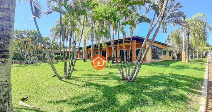 Casa com 5 dormitórios à venda, 567 m² por R$ 3.500.000,00 - Iate Clube de Campinas - Americana/SP