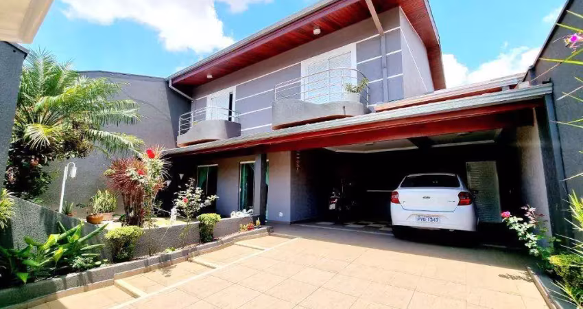 Casa à venda em americana, parque residencial jaguari, com 3 quartos, com 277 m²
