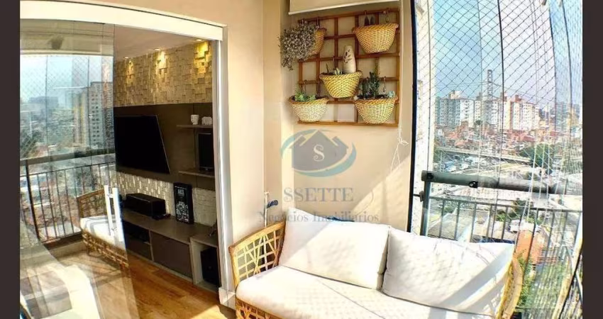 Apartamento com 3 dormitórios à venda, 84 m² por R$ 780.000,00 - Ipiranga - São Paulo/SP