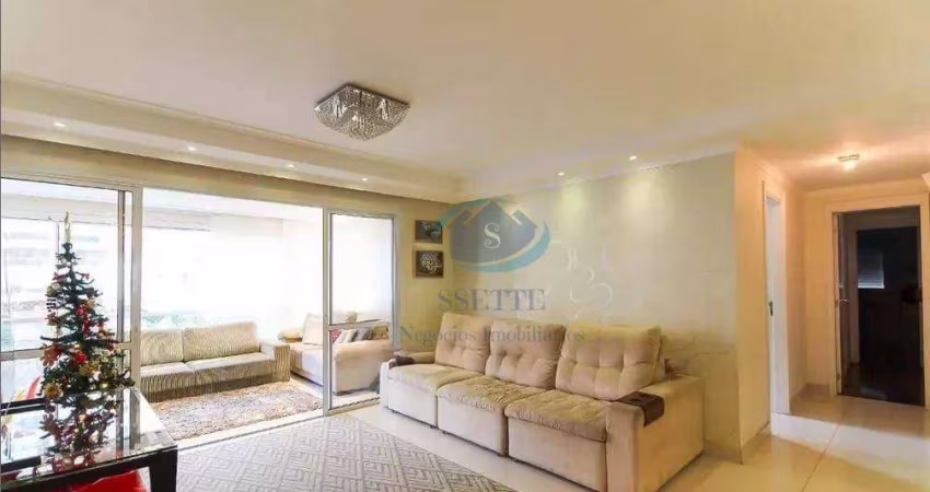 Apartamento com 3 dormitórios para alugar, 172 m² por R$ 12.000,00/mês - Mooca - São Paulo/SP