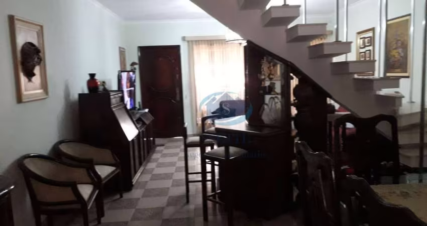 Sobrado com 3 dormitórios à venda, 185 m² por R$ 745.000,00 - Sacomã - São Paulo/SP