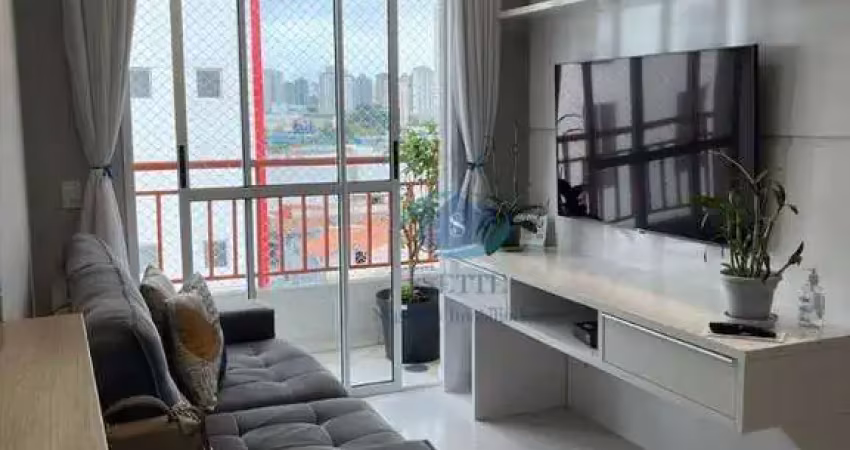 Apartamento com 2 dormitórios à venda, 52 m² por r$ 445.000,00 - vila são pedro - santo andré/sp