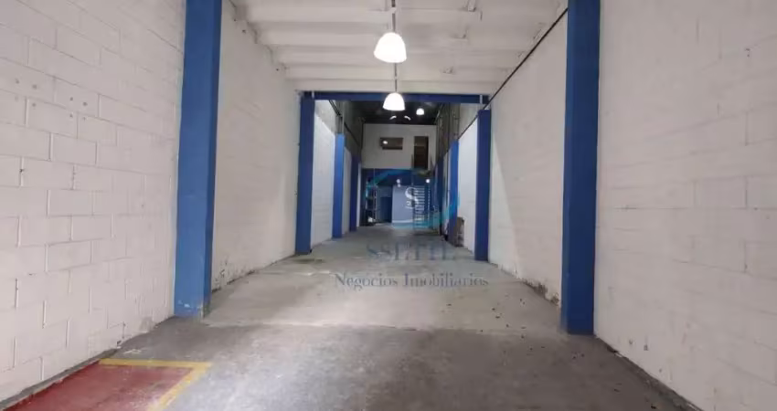 Galpão para alugar, 400 m² por r$ 10.598,00/mês - vila caminho do mar - são bernardo do campo/sp