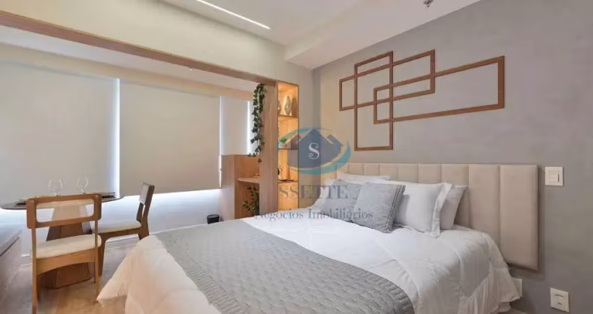 Studio com 1 dormitório, 29 m² - venda por r$ 520.000,00 ou aluguel por r$ 3.873,25/mês - chácara klabin - são paulo/sp