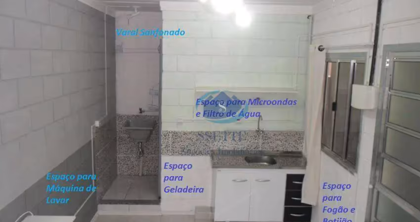 Kitnet com 1 dormitório para alugar, 15 m² por r$ 980,01/mês - vila nair - são paulo/sp