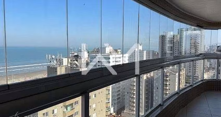 Apartamento em Aviação com 3 suítes, a apenas 100 metros da praia  -  Praia Grande