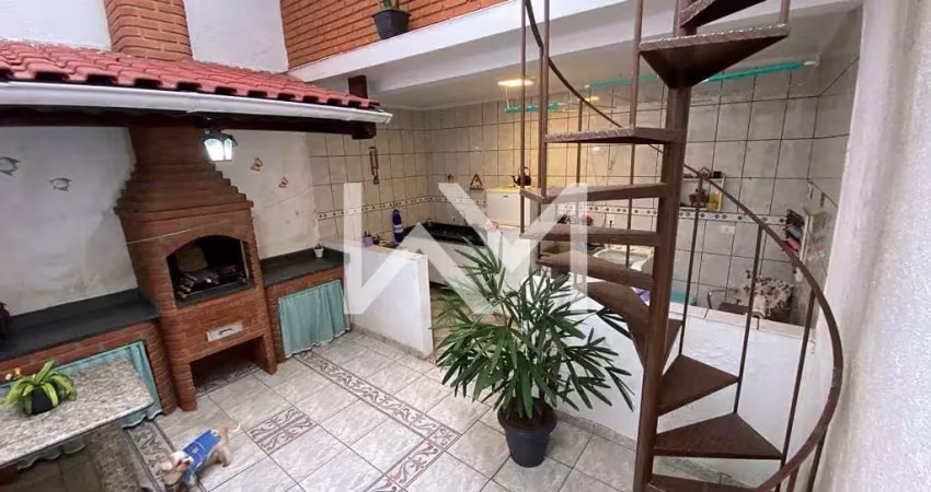 Sobrado para venda com 235m² com 3 quartos e 1 suíte - parque continental ii, guarulhos, sp