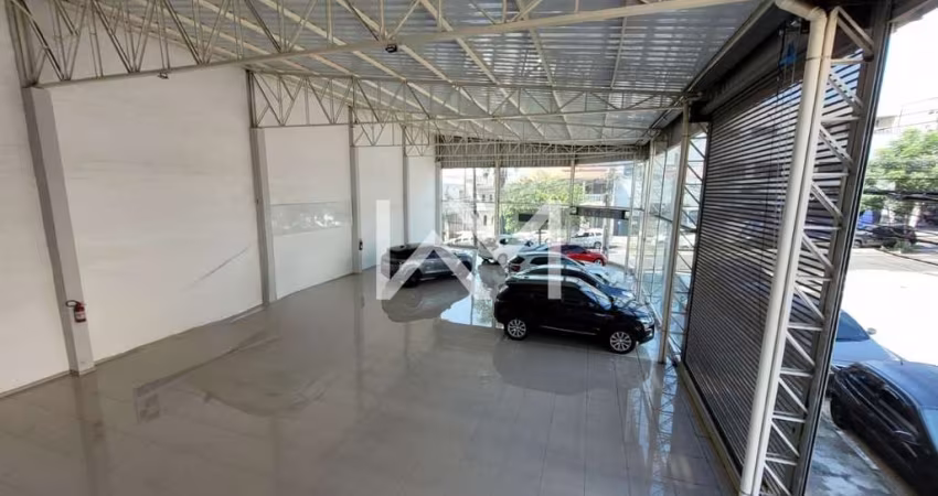 Salão Comercial  para locação, 429 m2, 4 salas, fachada em vidro, pé direito alto , Jardim Pinhal,