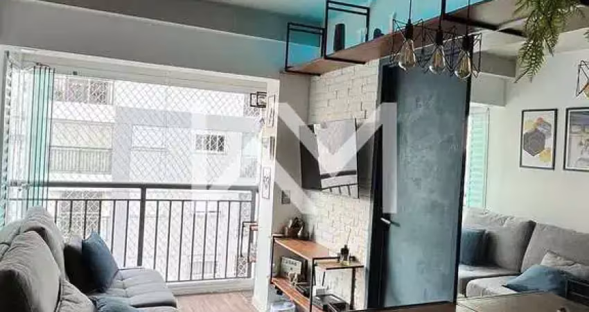 Apartamento à venda com 2 quartos, sacada, todo planejado, semi mobiliado e 1 vaga de garagem - vil