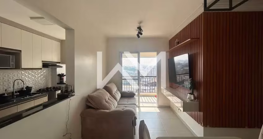 Apartamento à venda, 2 Dormitórios, Área Gourmet, 1 Suíte, 1 Vaga, 59m²  em Jardim Bom Clima, Guaru